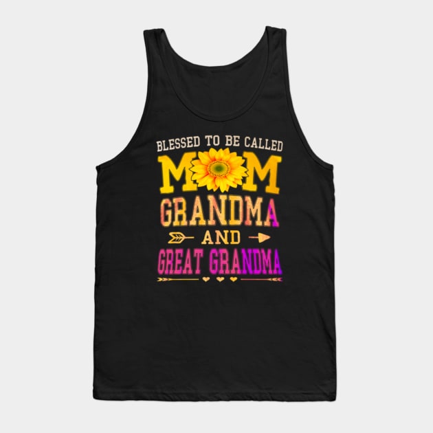Mom, grandma and great grandma Tank Top by Lolane